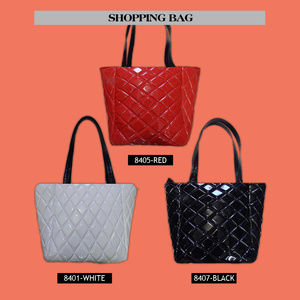 US HANDMADE SHOPPING TRAVEL BAG W/ "SHINY DIAMOND"